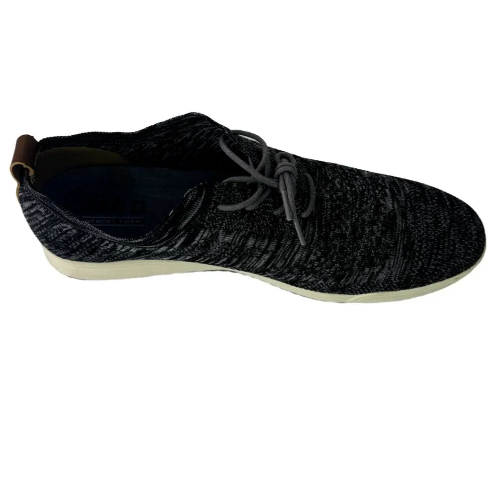 Izod Men's Grey & Black Casual Loafers Size:13M